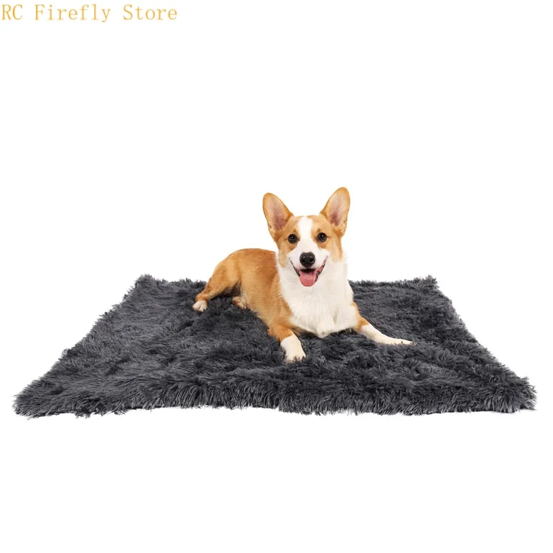 

Plush pet Double layer mat dog warm comfortable mat Pet Rest dog Blanket