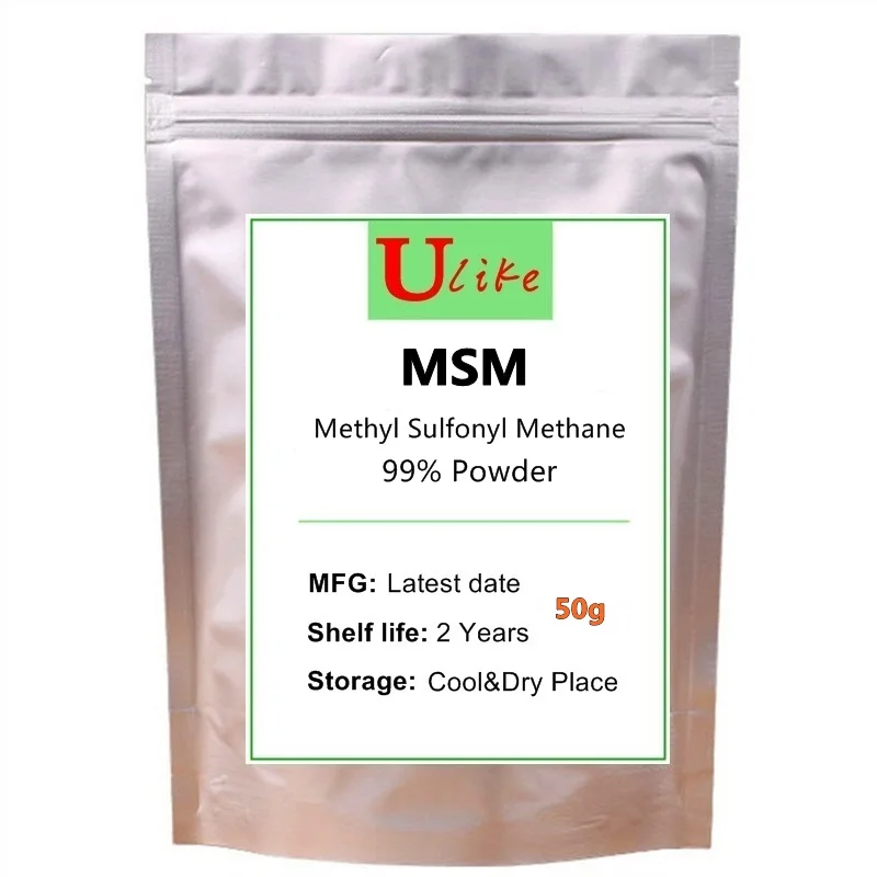 

50-1000g Best MSM Supplement,Methyl Sulfonyl Methane,Free Shipping