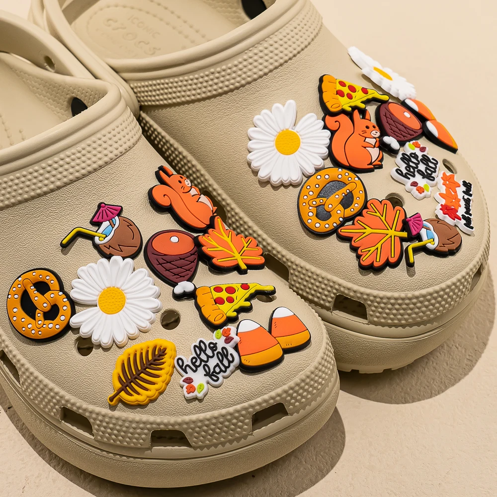 

10-16 шт., Осенние подвески из ПВХ