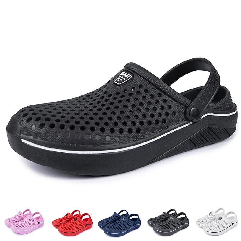 

Summer Sandals for Women Beach Shoes Men Slippers 2023 Men Sandals Outdoor Garden Shoes Lightweight Breathable Water Slippers