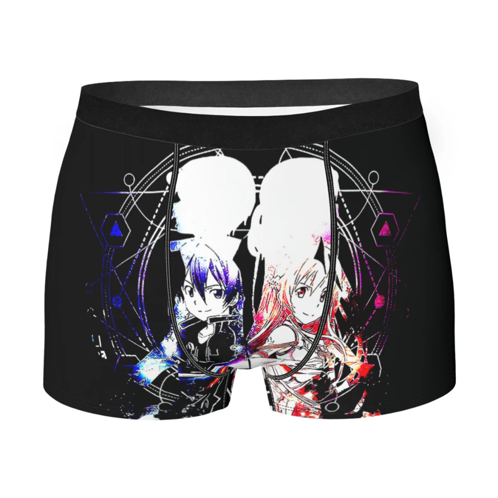 

Sword Art Online Men Boxer Briefs Underwear Alicization Kirito Anime Series Highly Breathable Top Quality Birthday Gifts