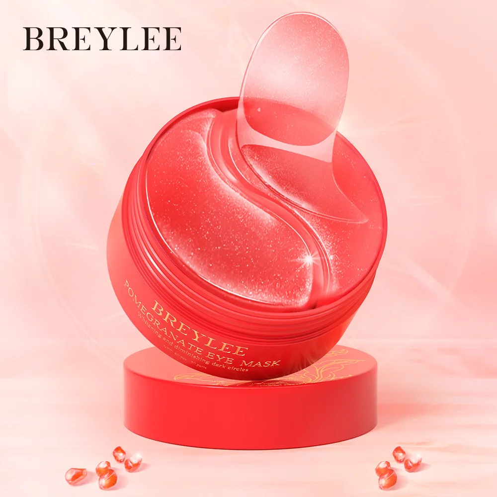 

Collagen Eye Mask Patches Red Pomegranate Eye Masks Care Dark Circle Hydrating Eye Pad Anti-Wrinkles Nourishing 60pcs