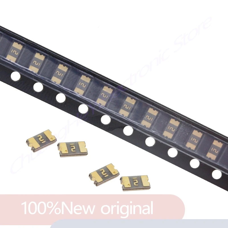 100 шт./лот 1206 SMD PTC самовосстанавливающийся предохранитель 200 мА 0 2 А 24 В MF-NSMF020