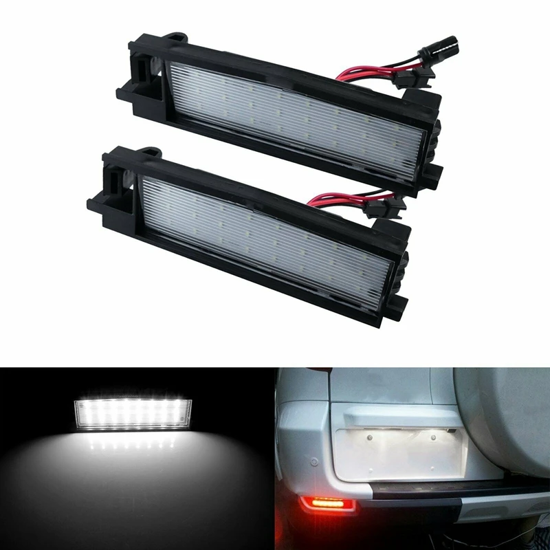 

LED License Plate Number License Plate Light for Toyota RAV4 Spade Auris 2014 Porte