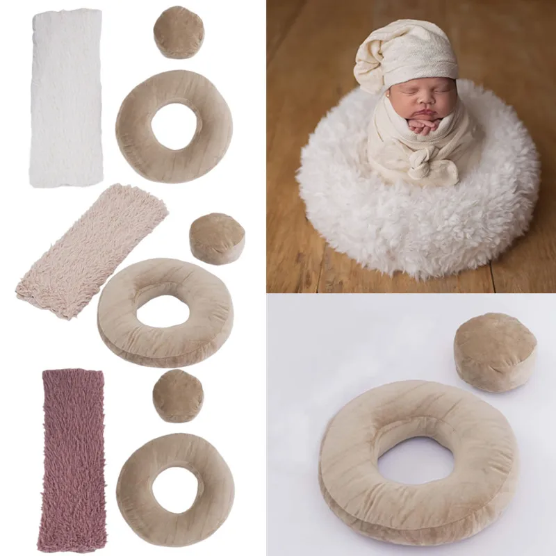 

Newborn Photography Props Seat Cushion Baby Posing Assist Cushion Infant Backdrop Blanket Mat Studio Photo Shooting Accessories