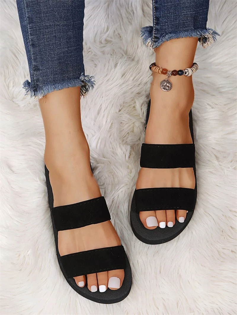 

2022 Flip Flops Women's Sandals Soft EVA Platform Ladies Beach Slippers Casual Shoes For Women Light Weight Wedges Girls Slides
