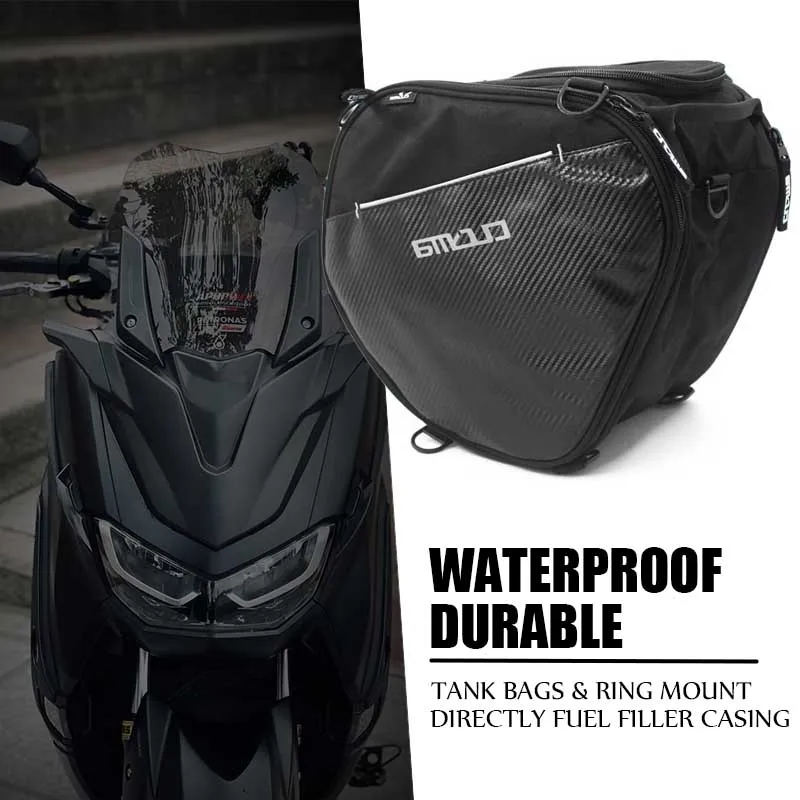 

for TMAX 530 NMAX 125 150 155 XMAX 300 NVX155 C650GT PCX150 Tank Bag Waterproof Store Content Bag Travelling