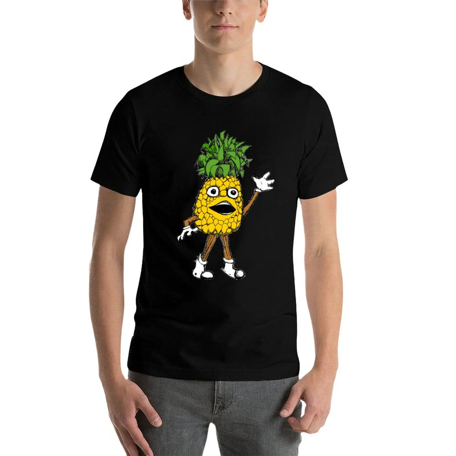 Фото Футболка Je Suis Un Ananas, впитывающая пот, спортивная футболка №3