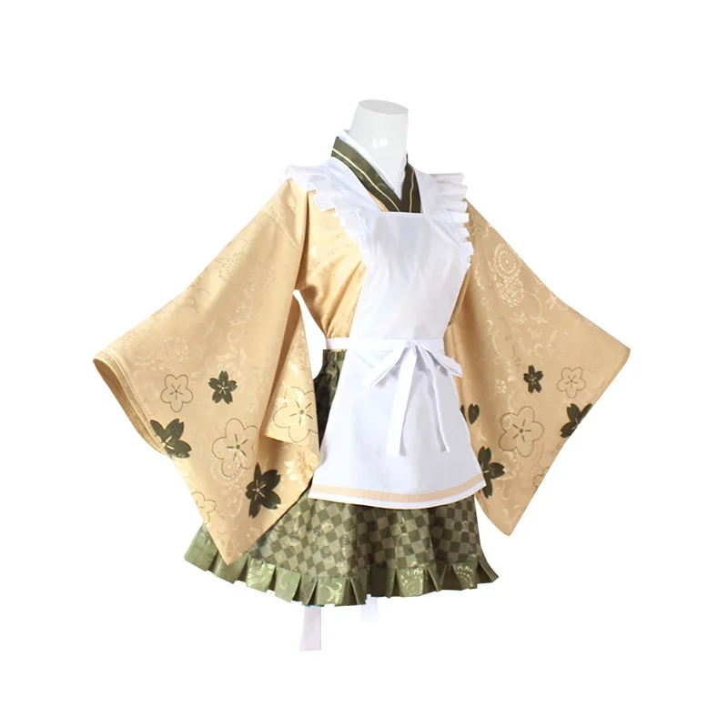 Игровой проект Sekai Colorful Stage! Shinonome Ena Косплей Костюм Парик Лолита Милое Платье