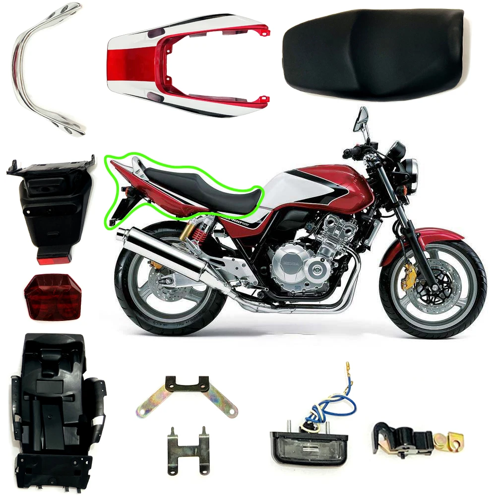 

Suitable for CB400 VTEC3 third generation modified tail seat brake light handle shroud CB VTEC 3 Mechanical injection kit