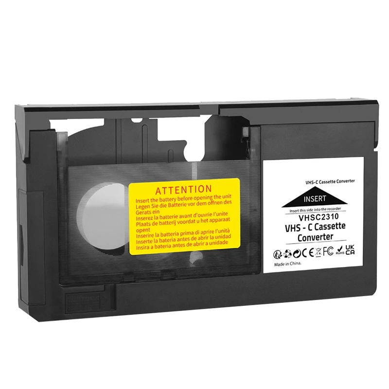 VHS-C кассета конвертер для JVC RCA Panasonic VHS в VHSC SVHS-C адаптер не 8 мм/MiniDV/Hi8