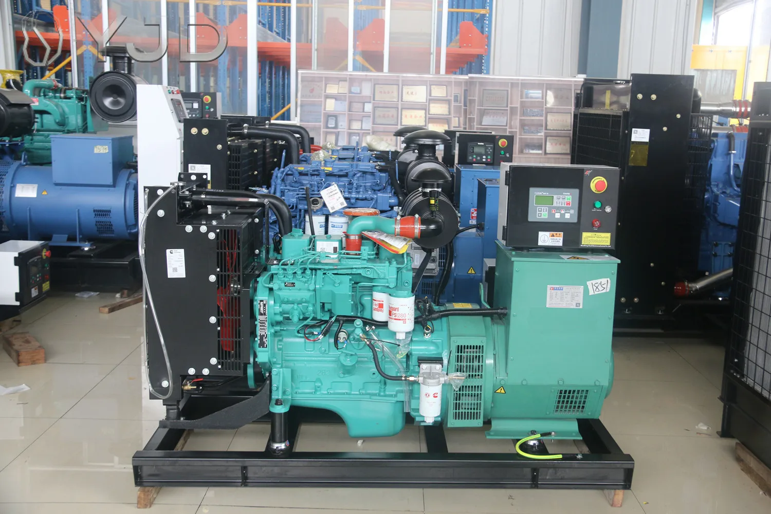 Фото Самый продаваемый дизельный генератор переменного тока DYJD KC20KW, трехфазный, 20 кВт, с электрозапуском 24 В постоянного тока и частотой 50/60 Гц №4