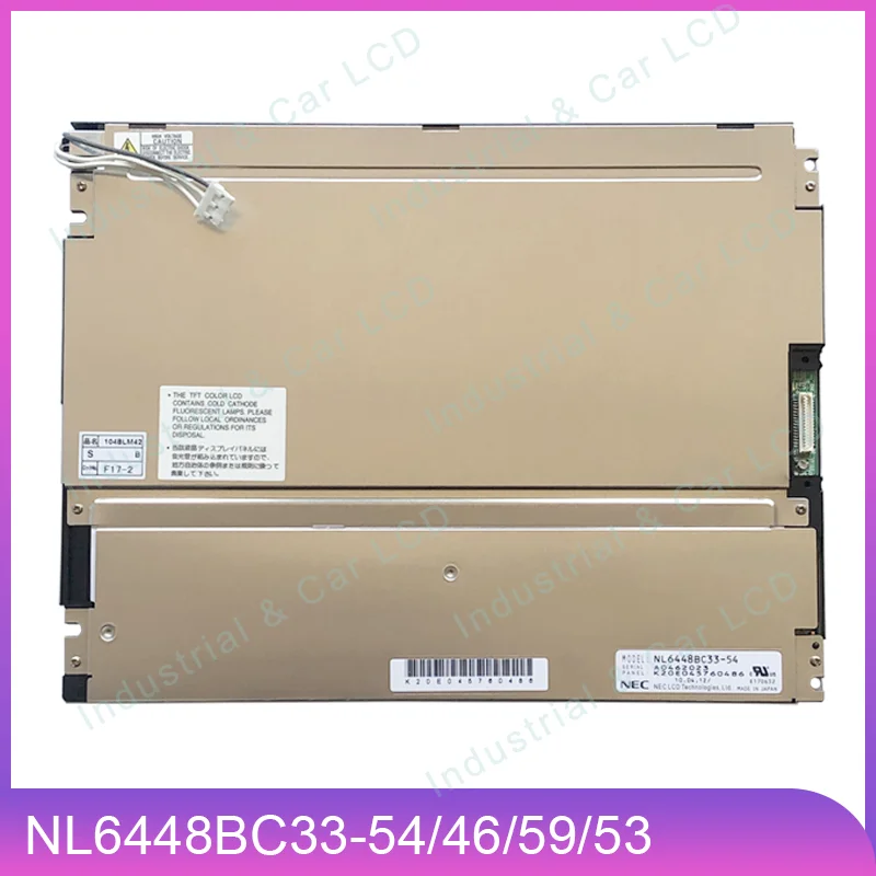 Фото NL6448BC33-54 NL6448BC33-59 NL6448BC33-53 NL6448BC33-46 Оригинальная 10,4-дюймовая промышленная ЖК-панель дисплея №2
