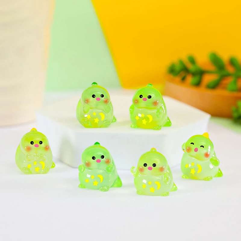 Мини-фигурка светящегося динозавра из мультфильма микро-украшения ландшафтное