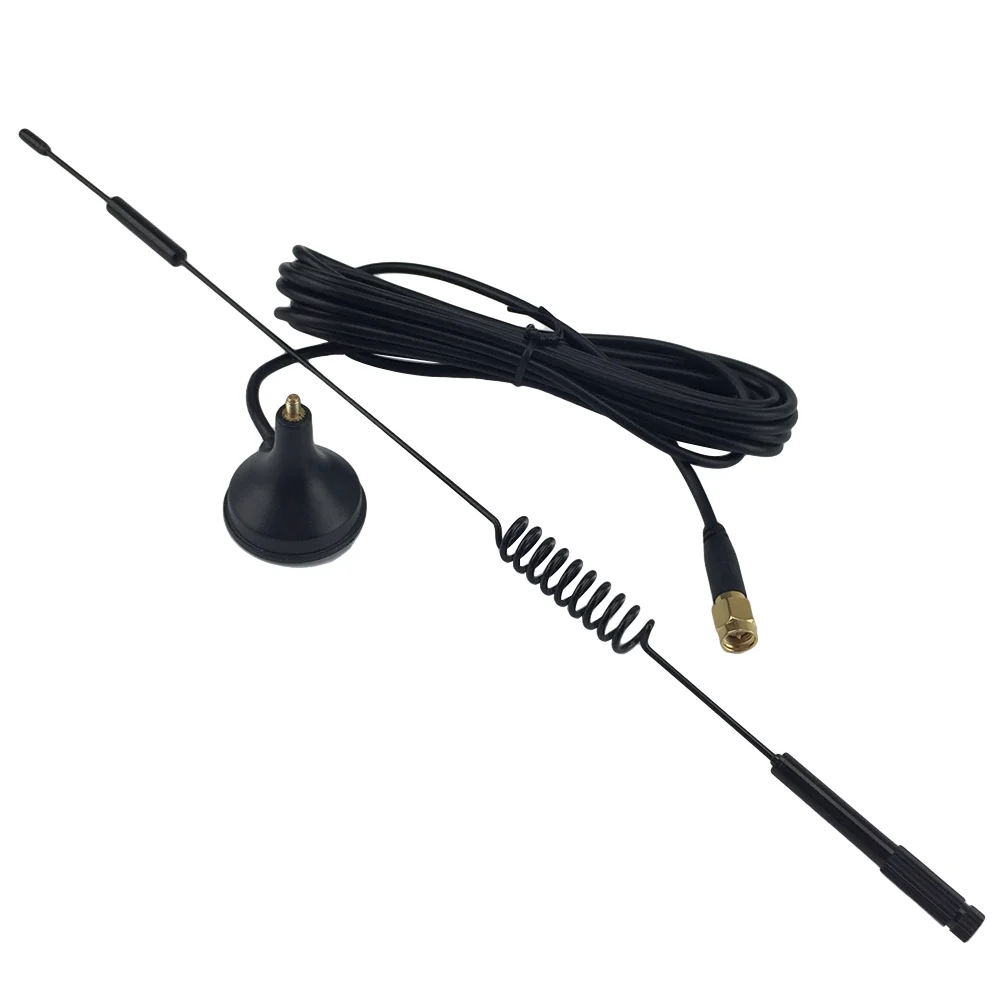 

Wireless Camera Video 2.4Ghz Antenna with Magnetic Stand Base SMA Male Connector and Extenders for CCTV