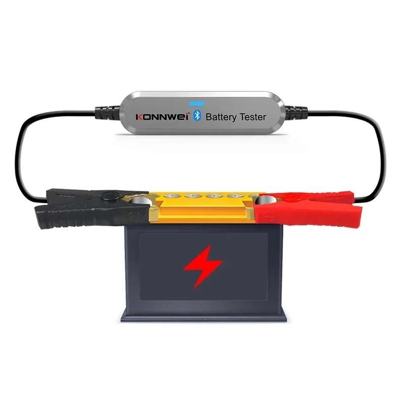 KONNWEI BK100 Bluetooth 5 0 автомобильный тестер аккумулятора мотоцикла 6 В 12 анализатор 100-2000