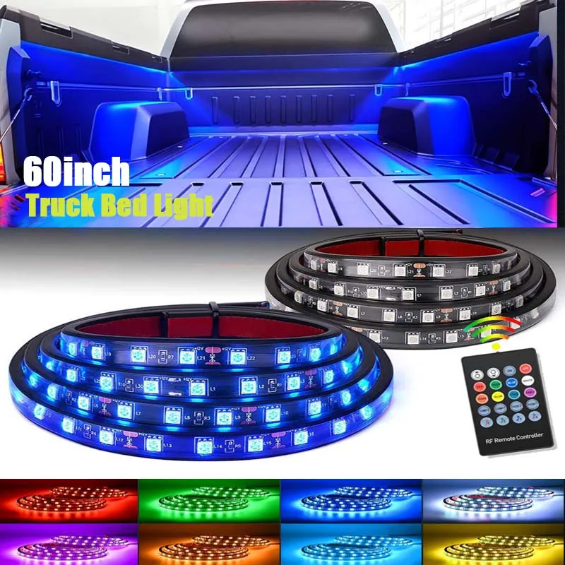 2 шт. подсветка для автомобиля подножка грузовика гибкая Водонепроницаемая