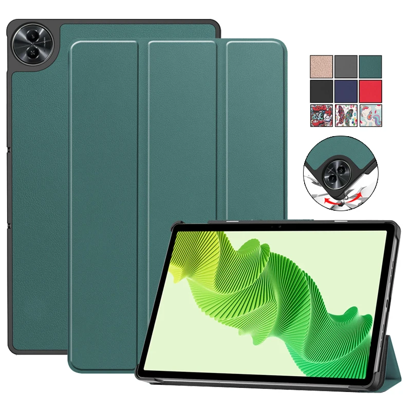 Чехол-флип для Realme Pad 2 PU Leather + PC