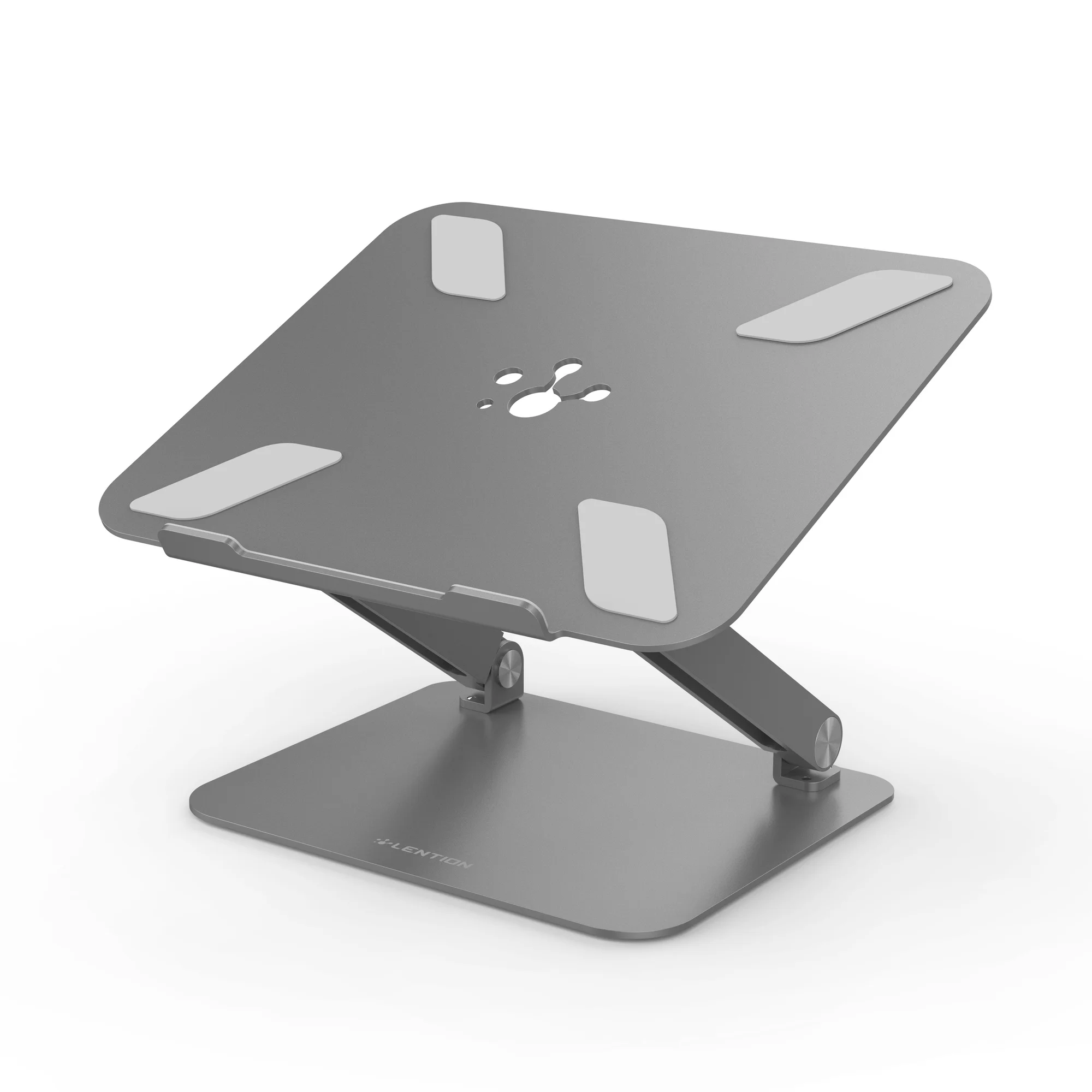

Adjustable Height with Multiply Angle Laptop Notebook Stand Riser Compatible for MacBook Pro/Air, Surface