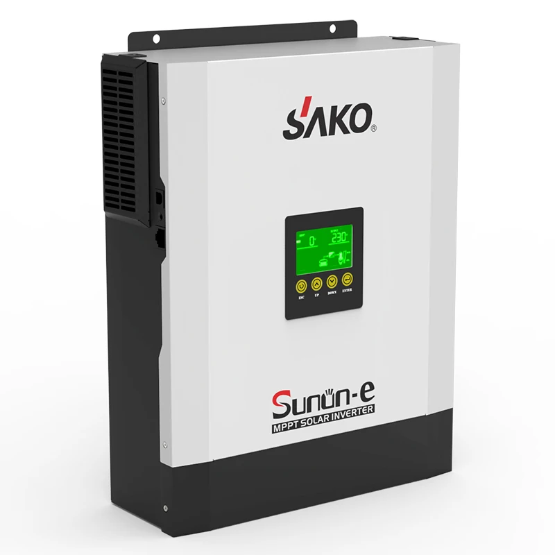 

Sako 3Kva 2Kw Off Grid Power System Pure Sine Wave With Mppt Charger Max Pv Input 24V Dc To Ac 230V Hybrid Solar Inverter 3Kw