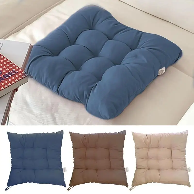 

Sofa Chair Cushion Square Washable Chair Seat Pad Soft Decorative Cushion For Home Sofa Chair Stuffed Memory Foam Pillow Cushion