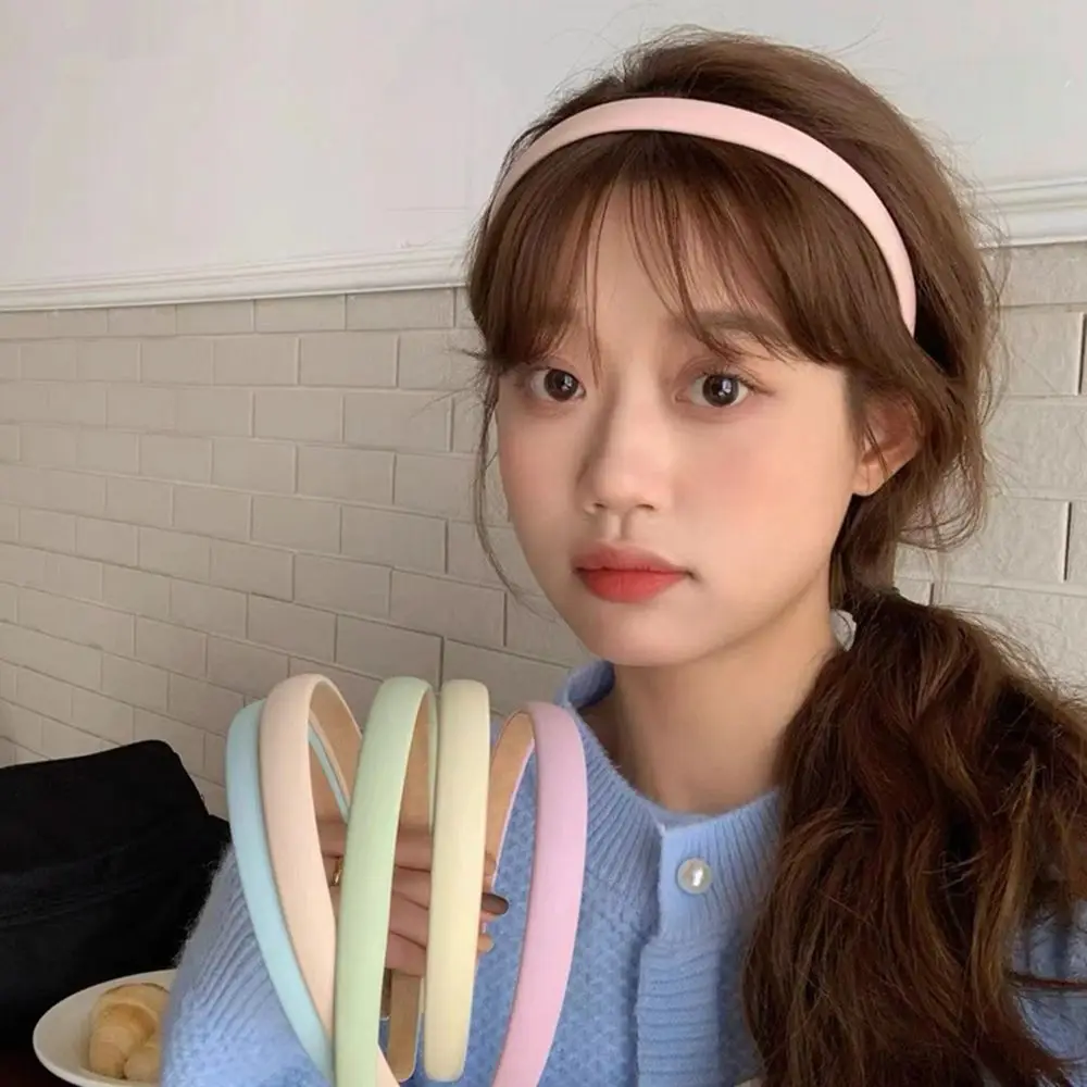 

Ободок для волос широкий женский, из ПУ кожи, в стиле ретро