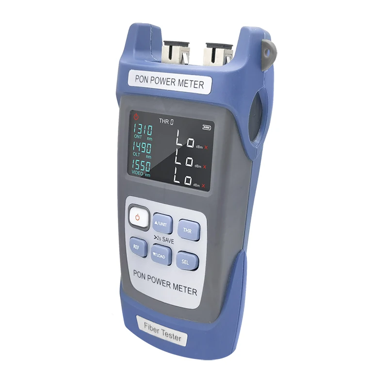 Оптический измеритель мощности PON с длиной волны тестирования сети (1490 нм/1550 нм/1310