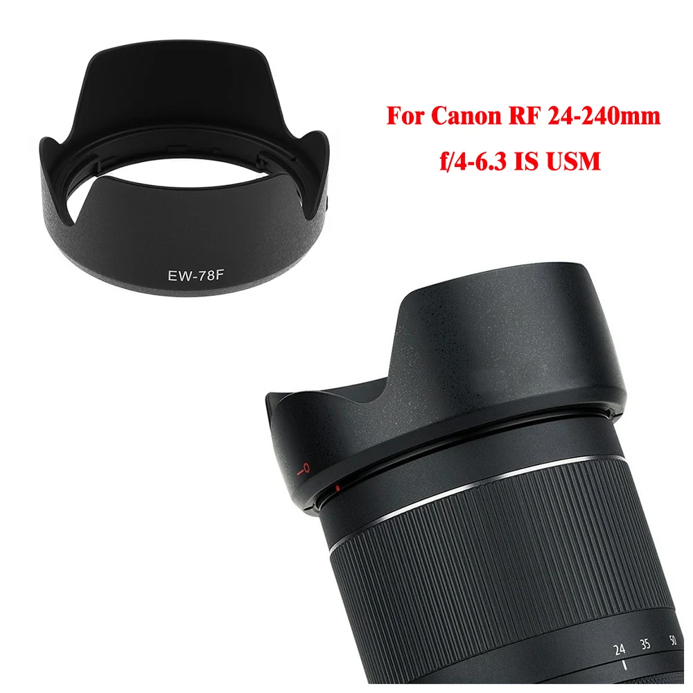 

Реверсивная флейта для Canon RF 24-240 мм флейта USM объектив на EOS R6 R5 RP R Ra C70 камера заменяет фонарь