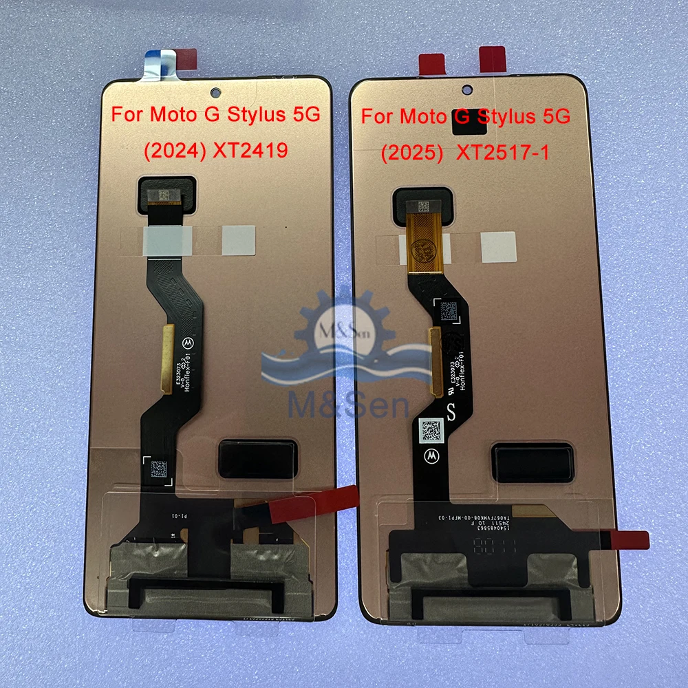 Фото Оригинальный Oled для Motorola Edge 60 Stylus 60 Pro Fusion 60s ЖК-дисплей для Moto G Stylus 5G 2024 XT2419 2025 Frame №3
