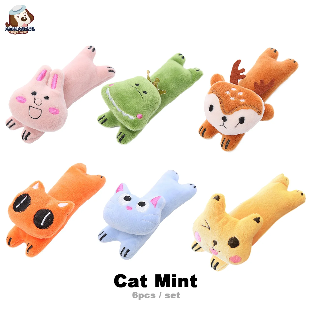Interactive Plush Cat Toy Pet Kitten Chewing Toy Claws Thumb