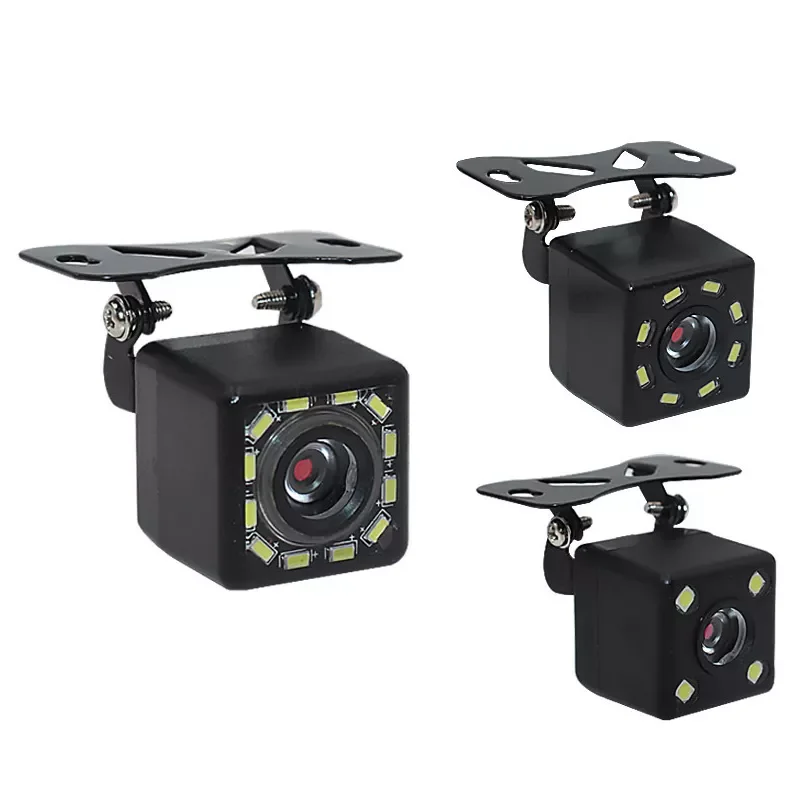 

Car Rear View Camera HD 4/8/12 LED Backup Reversing Parking Cameras Night Vision Wide Angle Waterproof Car Reverse Camera