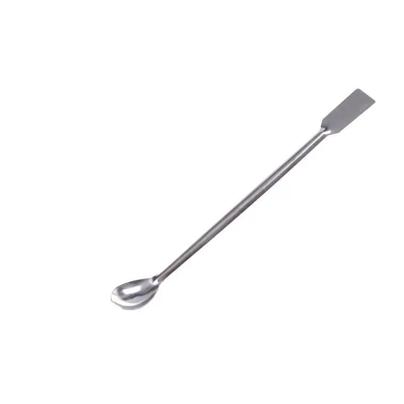 

1pcs Length 200mm Horn Spoon Medicinal ladle with Spatula Laboratory Supplies