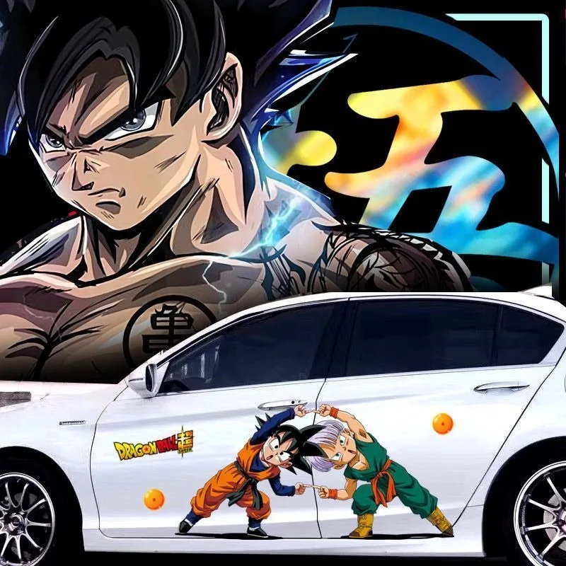 Наклейки на автомобиль Dragon Ball Сон Гоку защита от солнца и водонепроницаемость