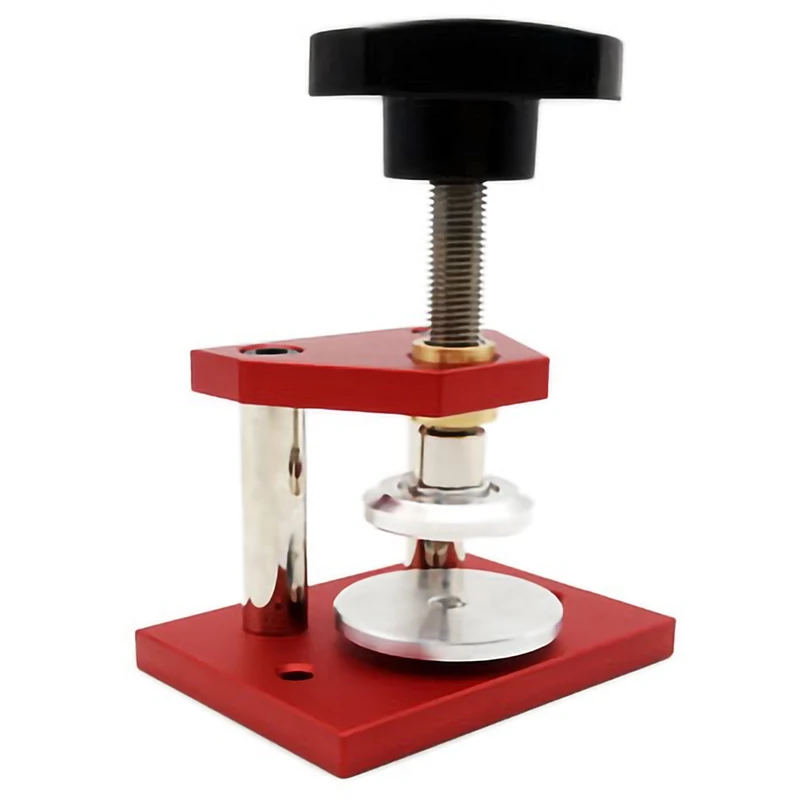 1Pcs Watch Case Press Medium Heavy Duty Watch Case Pressing Tool With 12 Nylon Dies For Watch Repair & 13Pcs 0.6Mm-2.0Mm Watchma