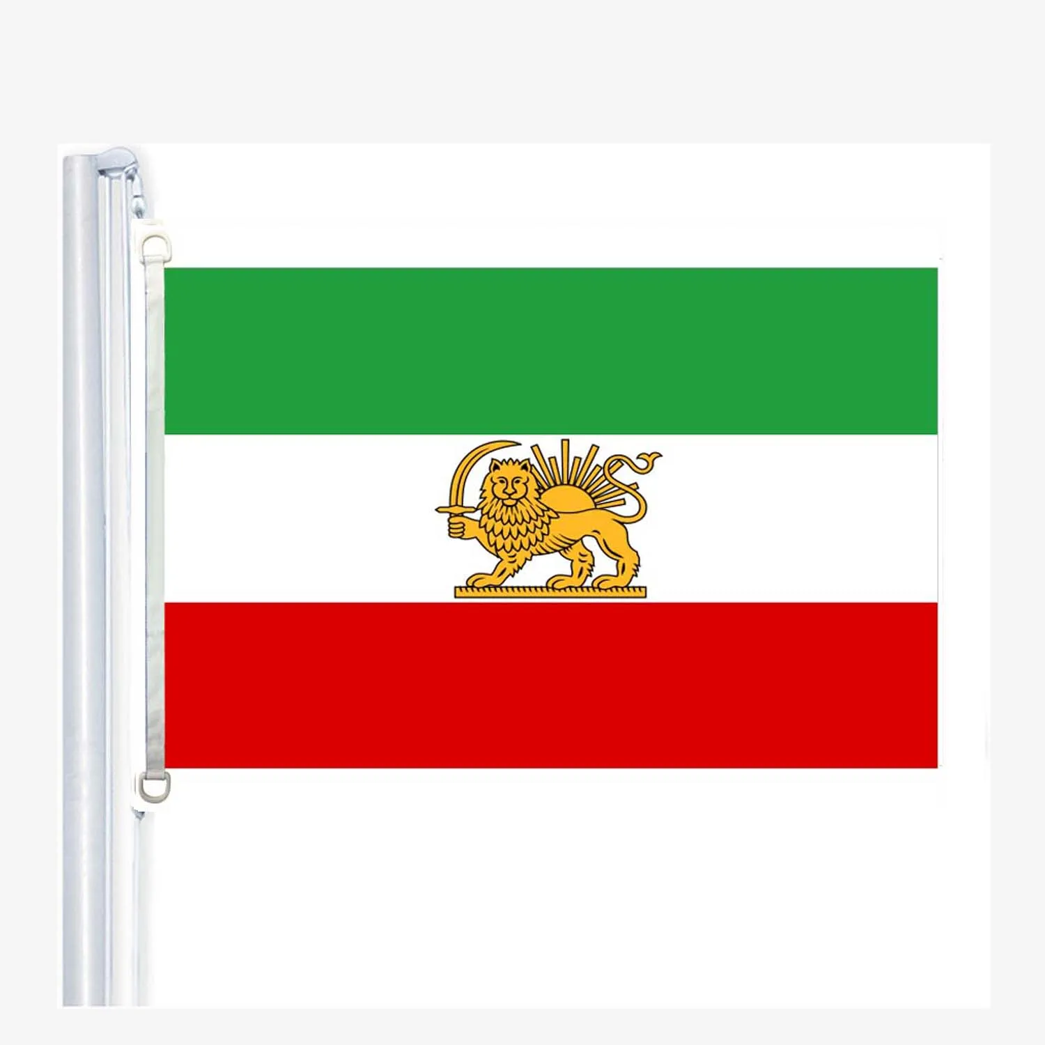 

State Flag of Iran (1964-1980) flag,90*150CM ,100% polyester, banner,Digital Printing