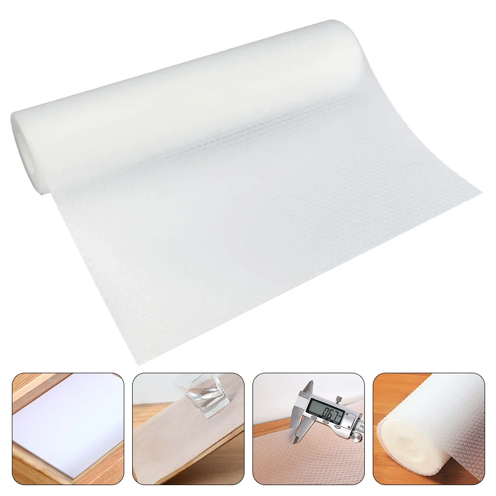 

Liner Kitchen Cabinet Liners Mat Drawer Shelf Mats Refrigerator Waterproof Cupboard Transparent Adhesive Pantry Protector Sink