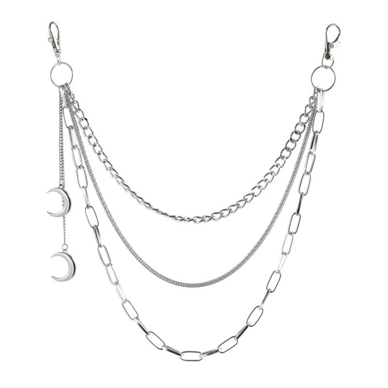 Цепочка с подвеской в виде готической Луны для мужчин и женщин - купить по