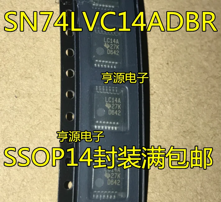 

10pieces SN74LVC14 SN74LVC14ADBR LC14A SSOP14 New and original