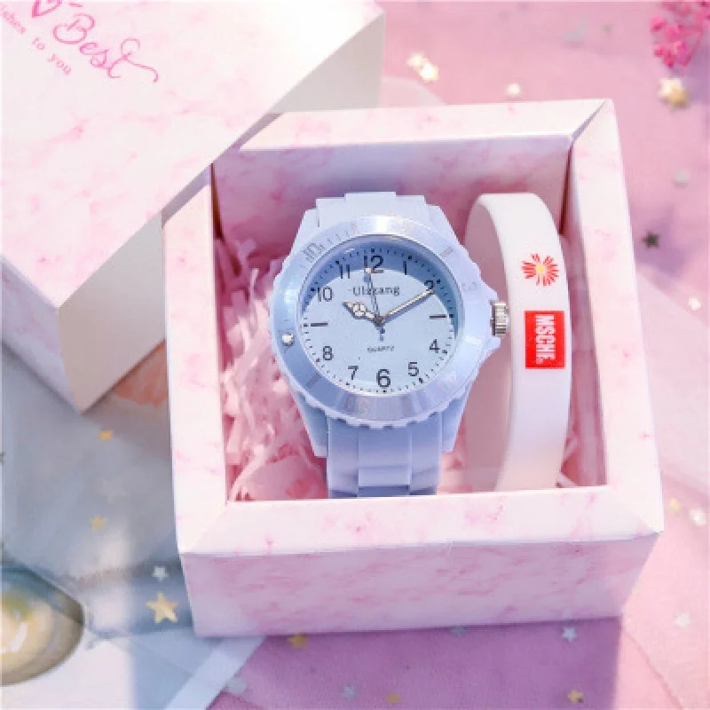 Children's Watch Boys and Primary School Students Cute Fashion Small Fresh Sports Boys and Girls Jelly Quartz Watch