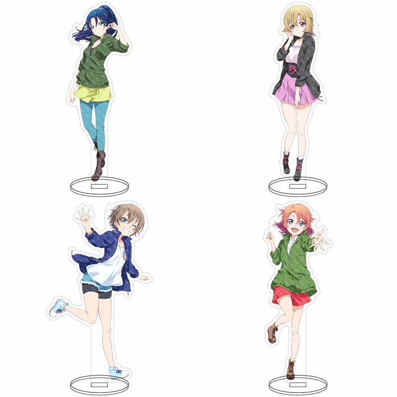 

Anime Armored Mother Desk Aircraft Cartoon Figure Acrylic Model Statues Characters Sen Ze Valve Standing Decoration Sculpture