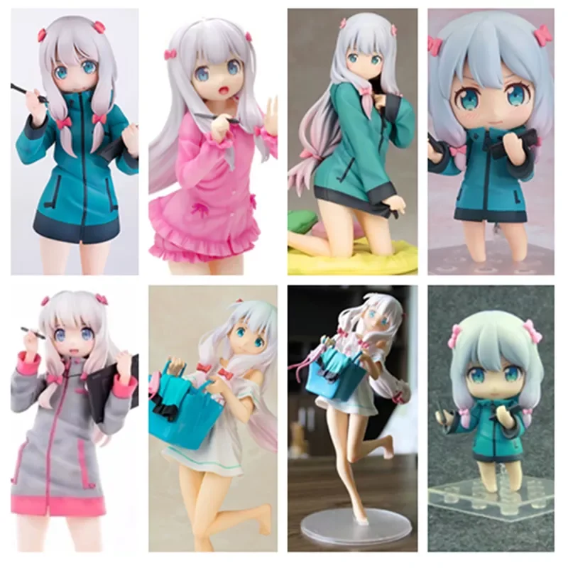 

Футболка с рисунком аниме кон Q Eromanga Sensei Sagiri Izumi ПВХ экшн-фигурка игрушка Sagiri Izumi сексуальная фигурка