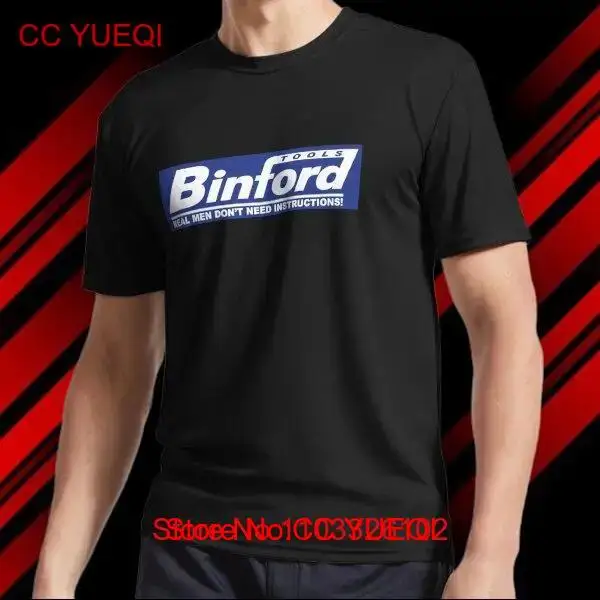 НОВЫЙ! Забавная толстовка и футболка унисекс с логотипом Binford Tools размер США