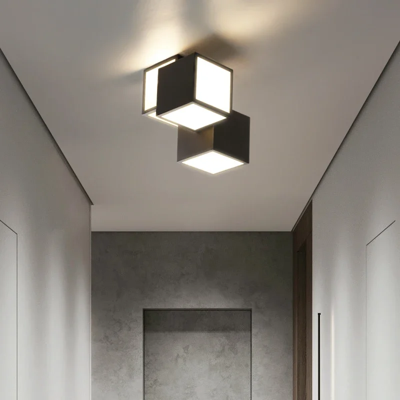 Минималистичная геометрическая лампа для прохода коридорная креативная