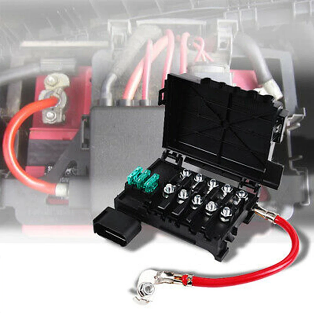 Автомобильный термостойкий пластиковый блок предохранителей OEM 1J0937550A