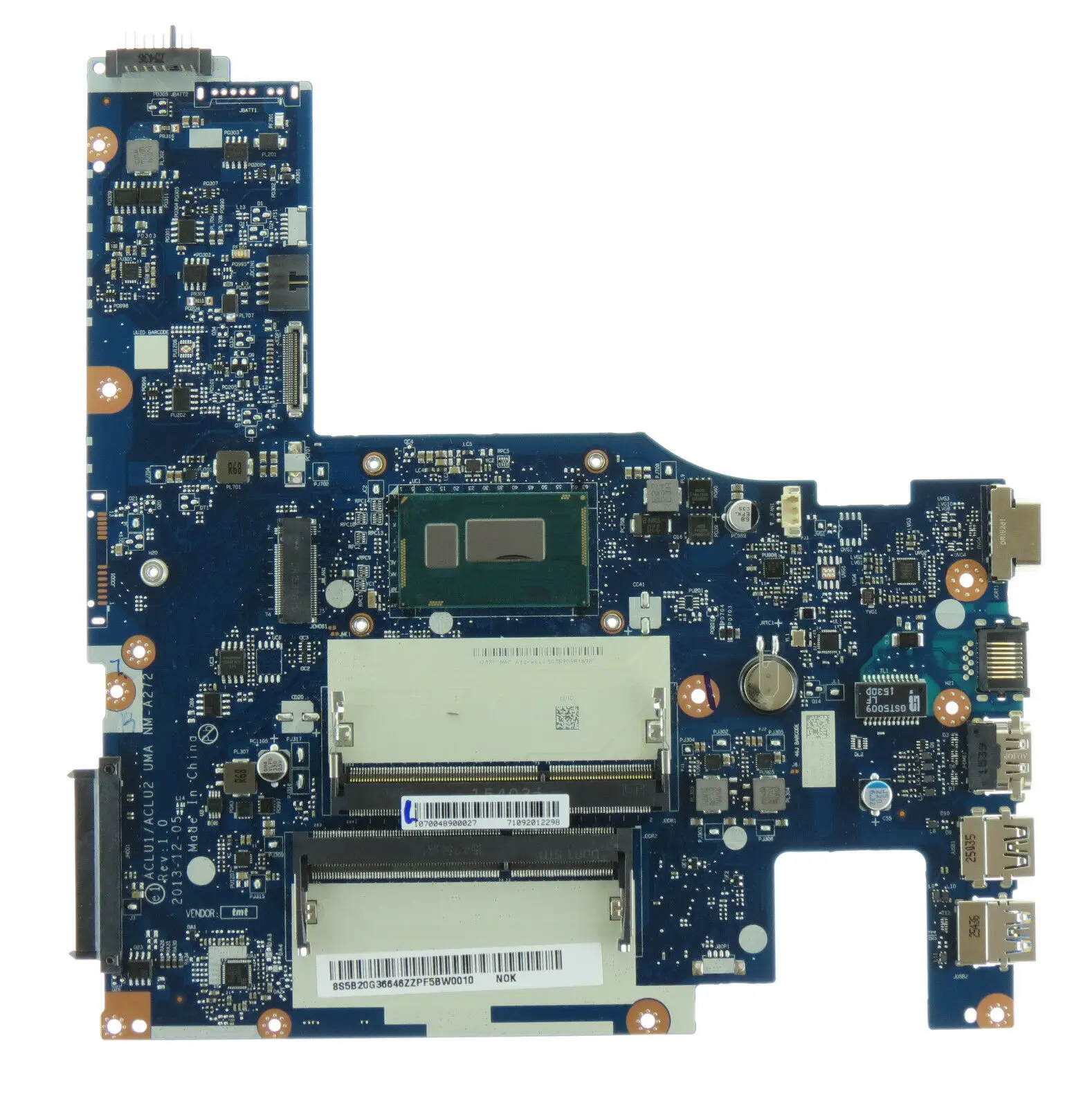 

FOR Lenovo IdeaPad G50-70 Z50-70 Motherboard NM-A272 Celeron 2957U