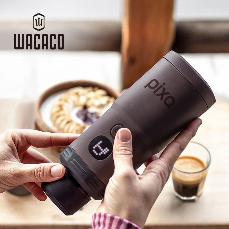 Портативная электрическая кофемашина WACACO Pixapresso с питанием от батареи для кемпинга, походов и путешествий на природе. (art.: 3920dd18affe6) - 3920dd18affe6