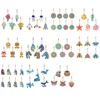 5/6/8pcs Diamond Painting Keychain 5D DIY Special-shaped Full Drill Diamond Embroidery Key Ring Pendant Women Bag Decor Gift 2