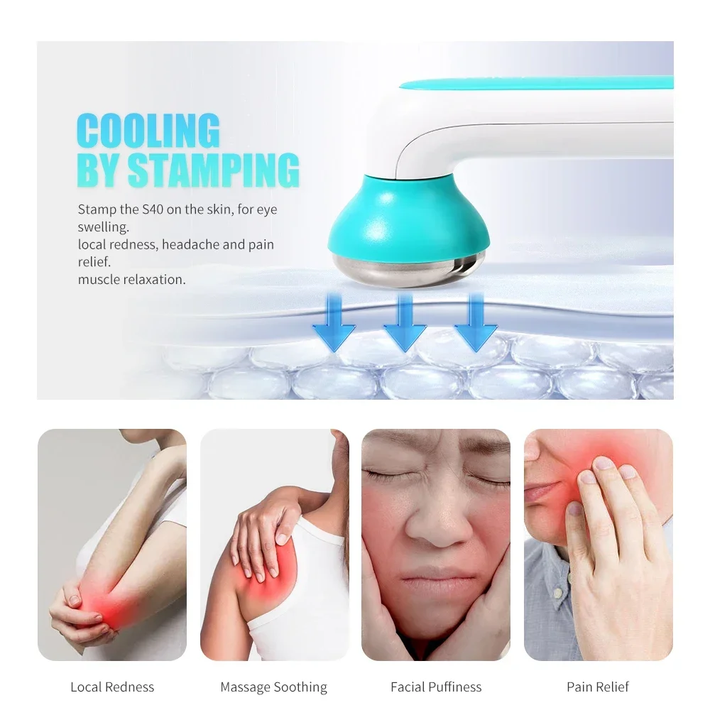 Ролик для ухода за кожей лица против морщин с вращением на 360 градусов