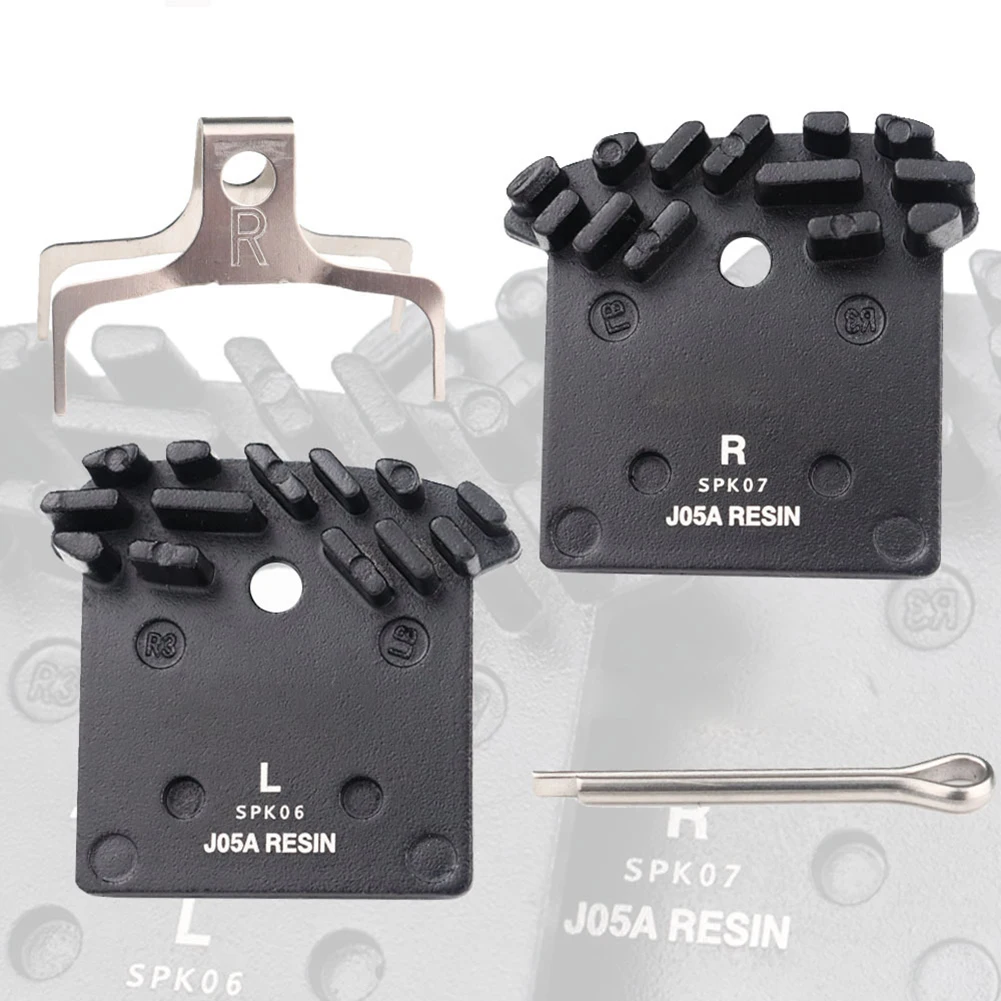 1 пара дисковых тормозных колодок с плавником рассеивания тепла для M9000 M9020 M987 M985