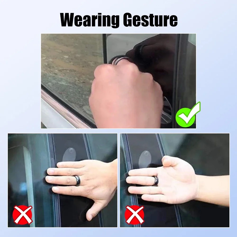 Для Tesla Model 3 Y Смарт-брелок для ключей Аксессуары NFC Керамическое кольцо Замена